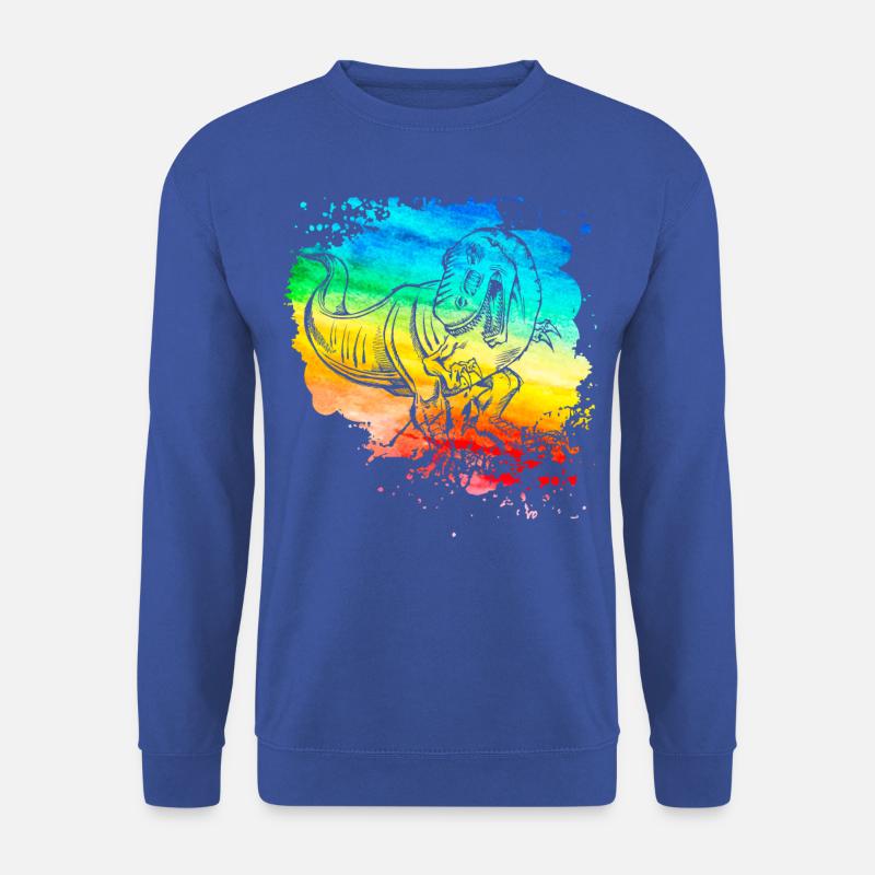 Dinosaurier - Unisex Pullover - Royalblau