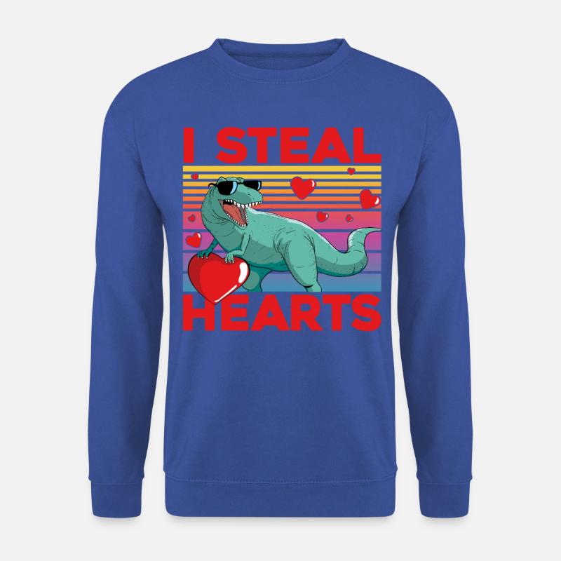 I steal Hearts - Unisex Pullover - Royalblau