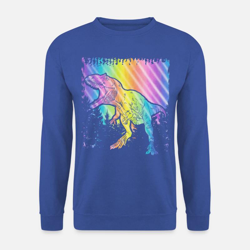 Dinosaurier - Unisex Pullover - Royalblau