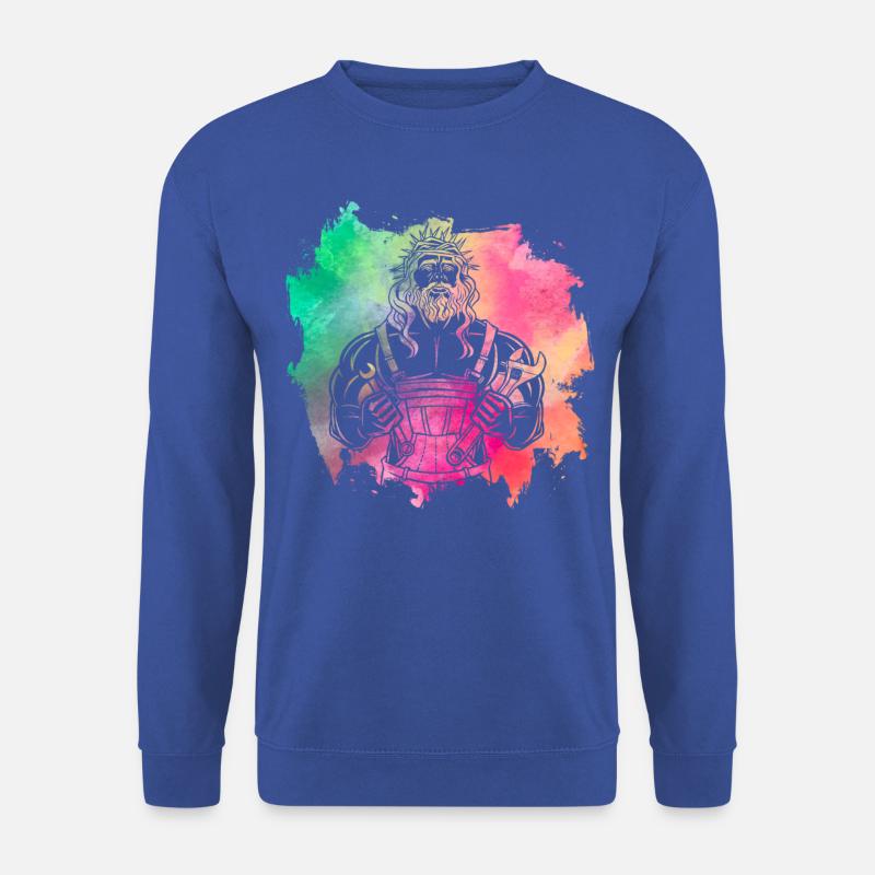 Christlicher Handwerker - Unisex Pullover - Royalblau