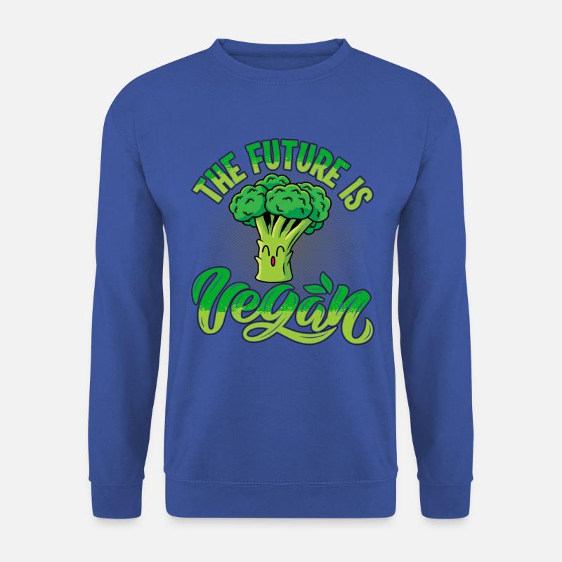 The future is vegan - Unisex Pullover - Royalblau