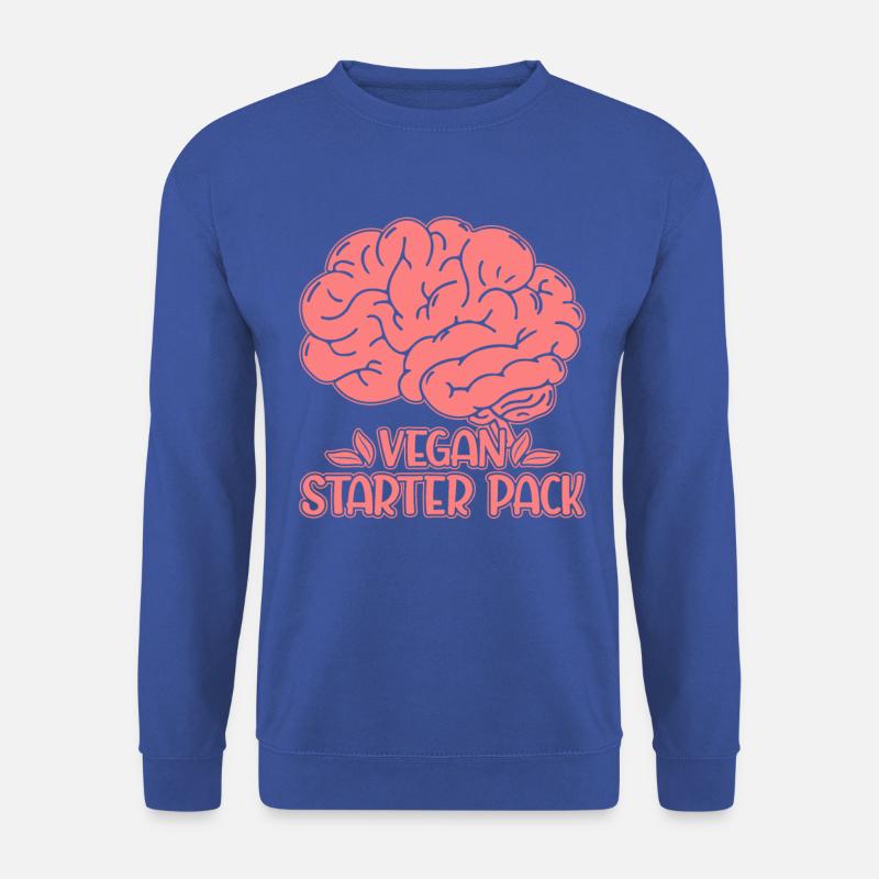 Vegan starter pack - Unisex Pullover - Royalblau