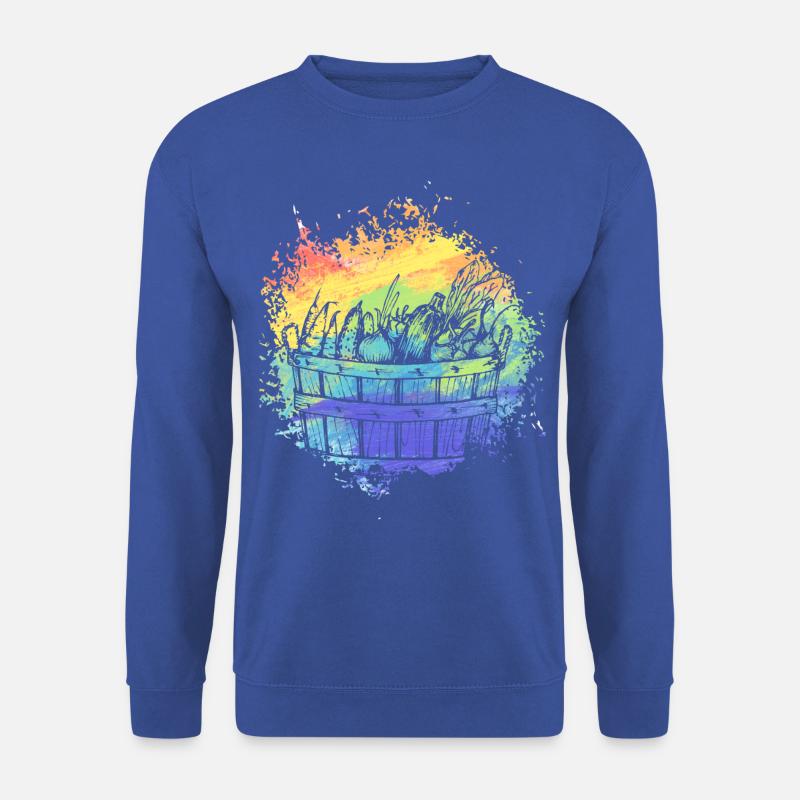 Veganer Obstkorb - Unisex Pullover - Royalblau