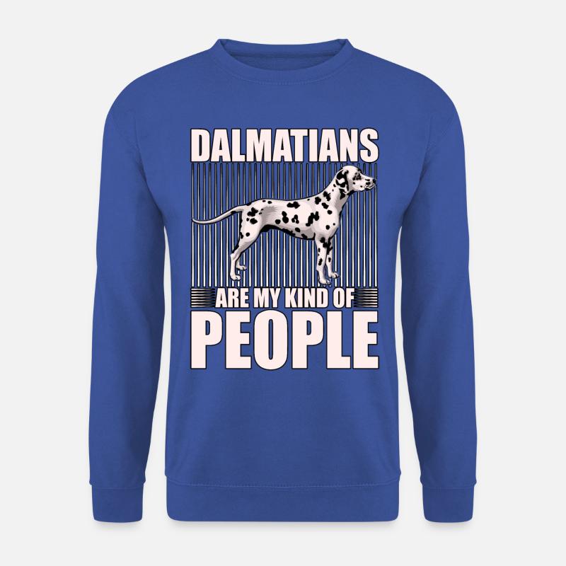 Dalmatians are my kind of people - Unisex Pullover - Royalblau