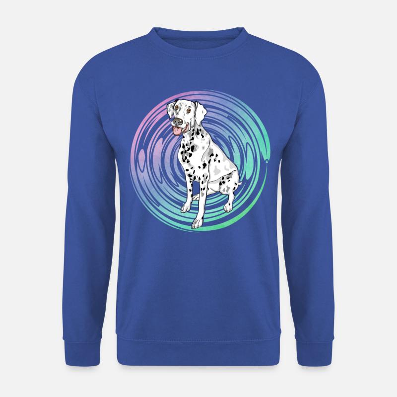 Dalmatian Retro - Unisex Sweatshirt - royal blue
