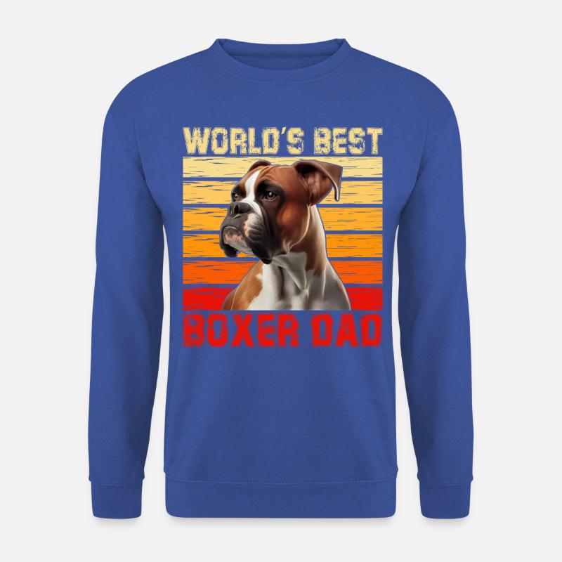 World's best Boxer Dad - Unisex Sweatshirt - royal blue