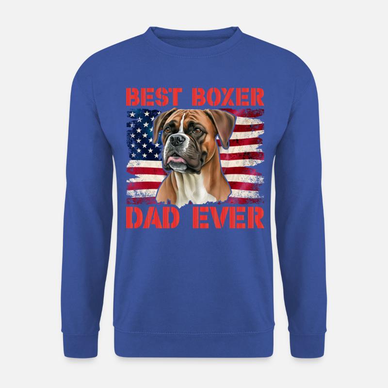 Best Boxer Dad Ever - Unisex Sweatshirt - royal blue