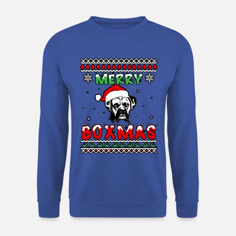 Merry boxmas - Unisex Pullover - Royalblau