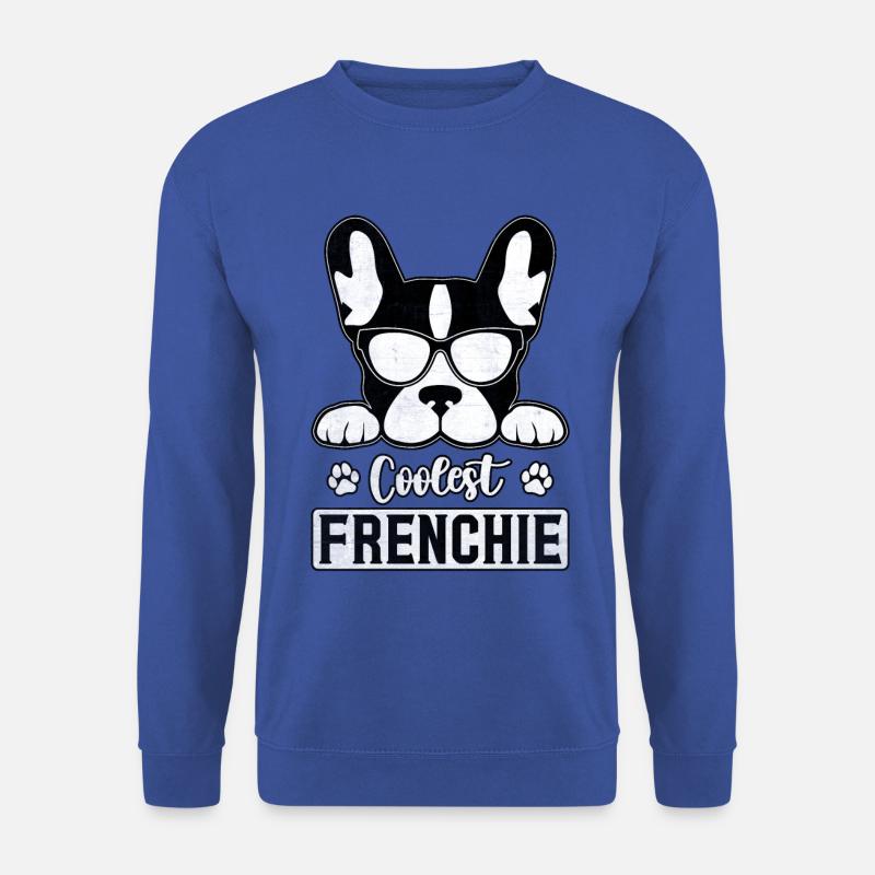 Frenchie le plus cool - Sweat-shirt Unisexe - bleu royal