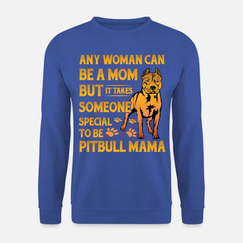Pitbull Mom - Unisex Sweatshirt - royal blue