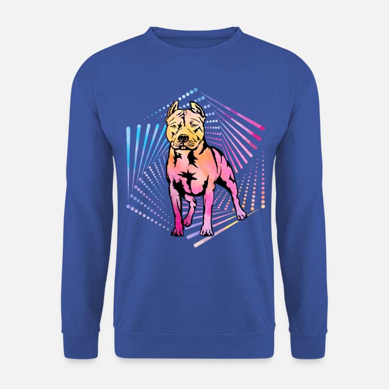 Pitbull Retro - Unisex Pullover - Royalblau