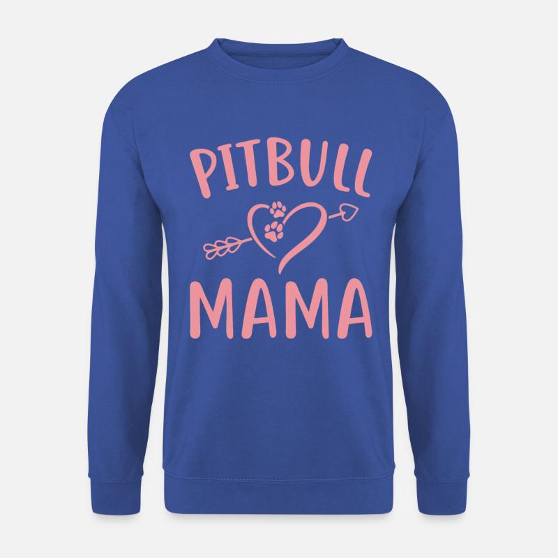 Pitbull Mama - Unisex Pullover - Royalblau