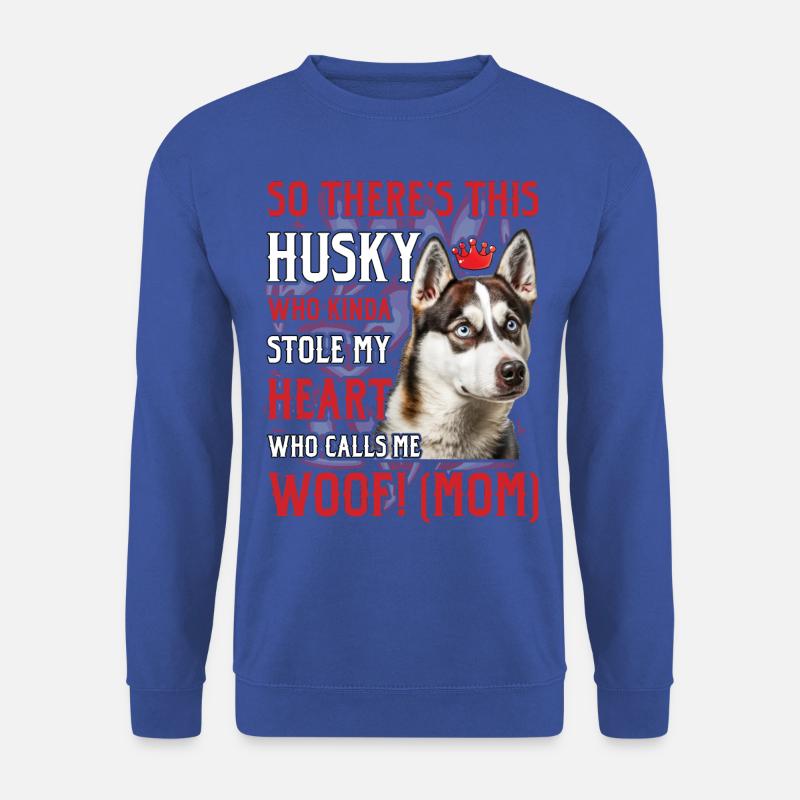 Husky Mom - Unisex Sweatshirt - royal blue