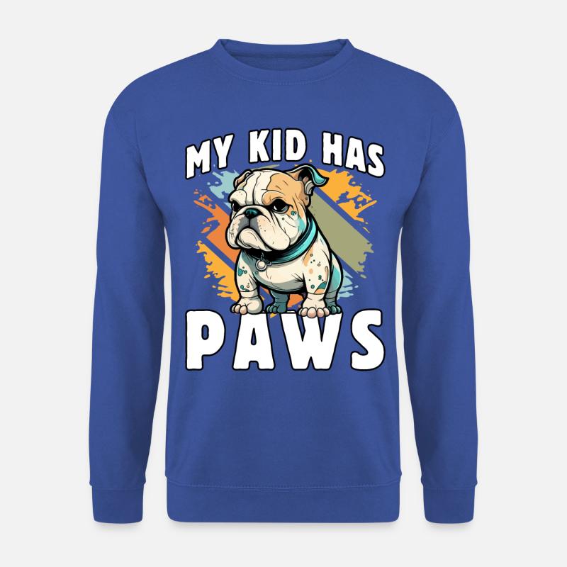 My Kid has Paws - Unisex Sweatshirt - royal blue