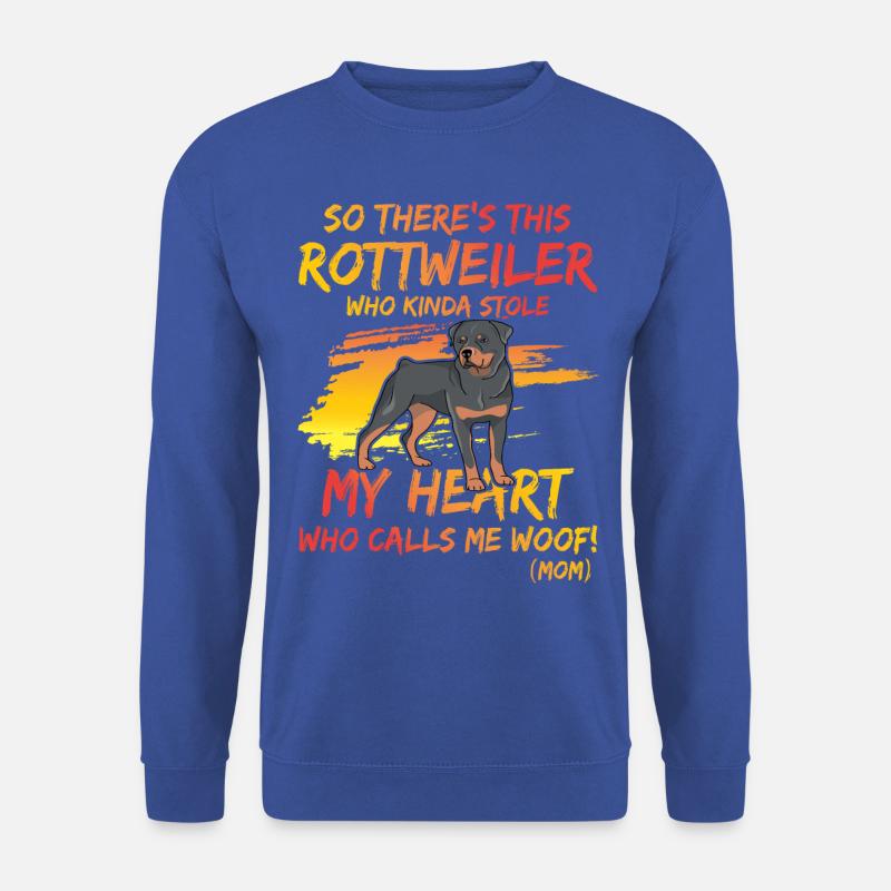 Rottweiler Mom - Unisex Pullover - Royalblau