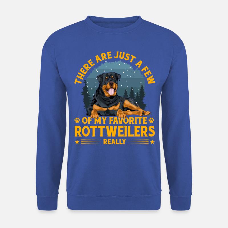 Rottweiler Funny Saying - Unisex Sweatshirt - royal blue