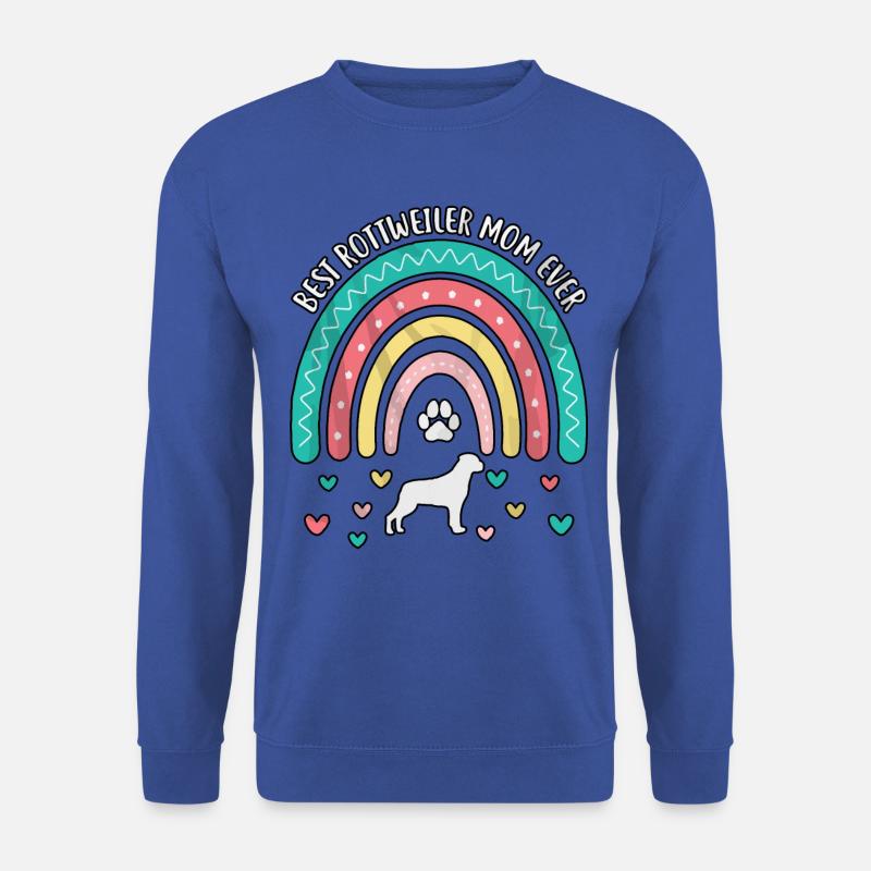 Best Rottweiler Mom ever - Unisex Sweatshirt - royal blue
