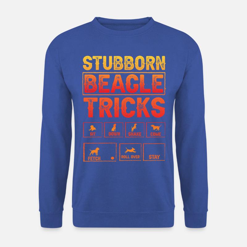 Stubborn Beagle Tricks - Unisex Sweatshirt - royal blue