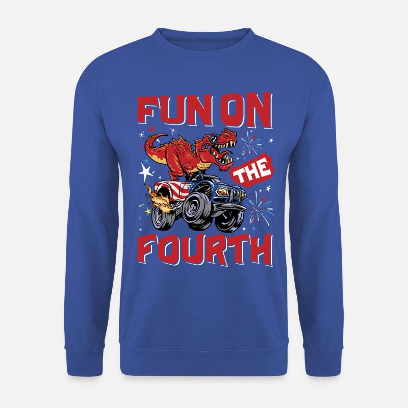 Fun on the fourth - Unisex Sweatshirt - royal blue