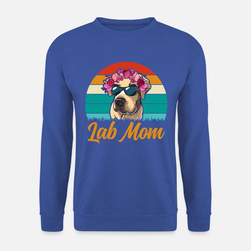 LAB MOM - Unisex Pullover - Royalblau