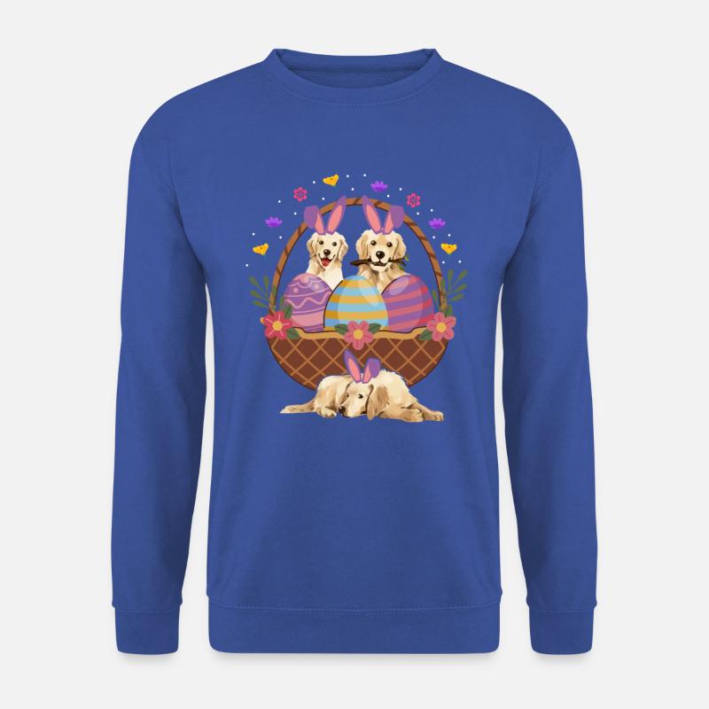 Labrador Ostern - Unisex Pullover - Royalblau