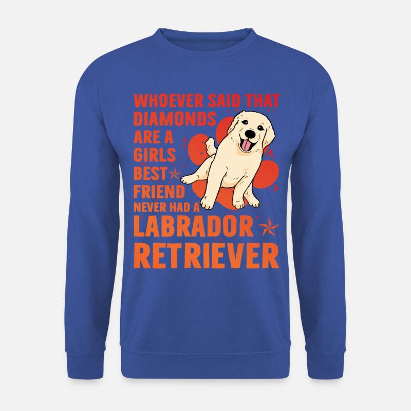 Labrador - Unisex Pullover - Royalblau