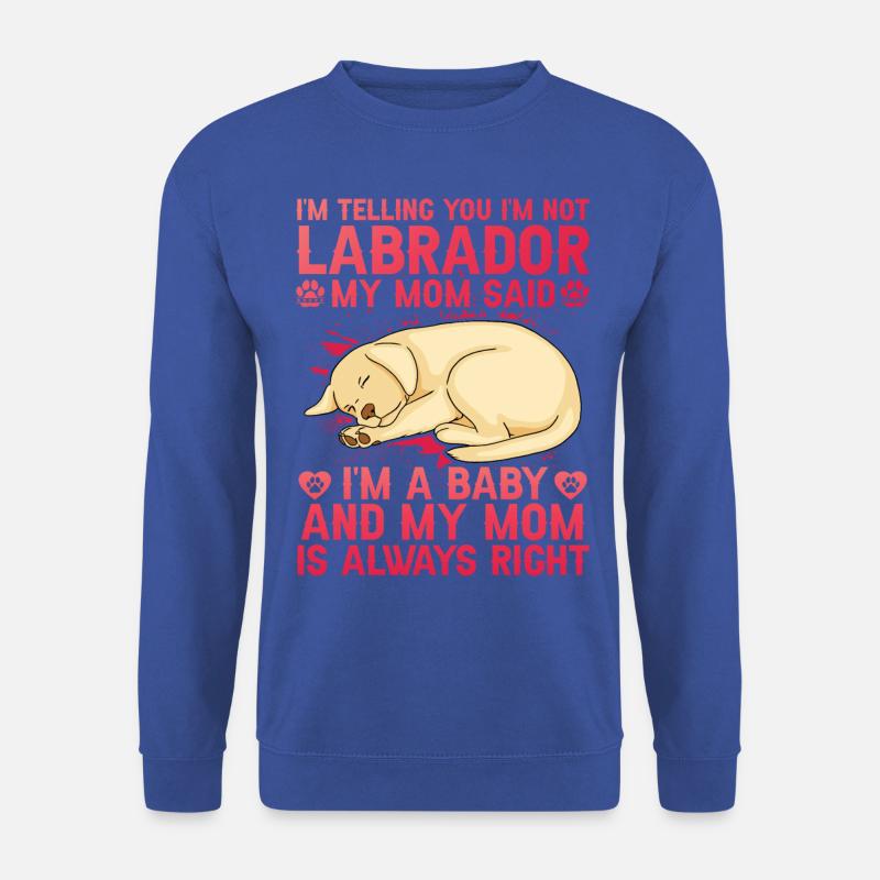 Labrador - Unisex Pullover - Royalblau
