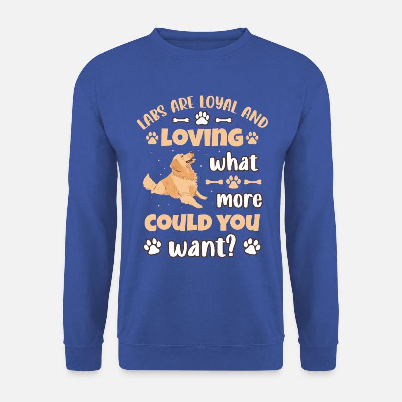 Labrador - Unisex Pullover - Royalblau