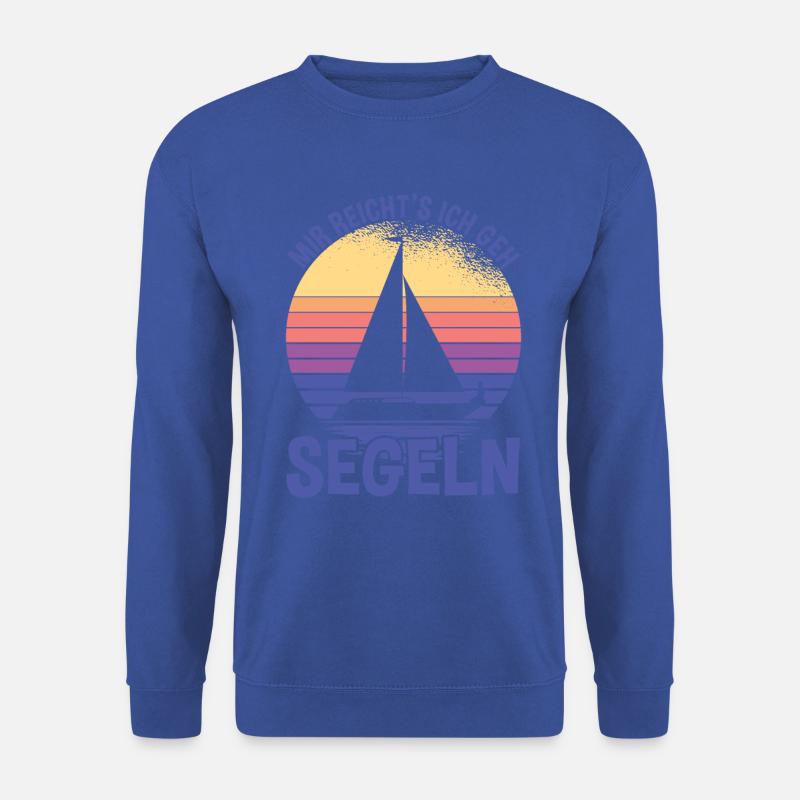 Ich Geh Segeln - Unisex Pullover - Royalblau