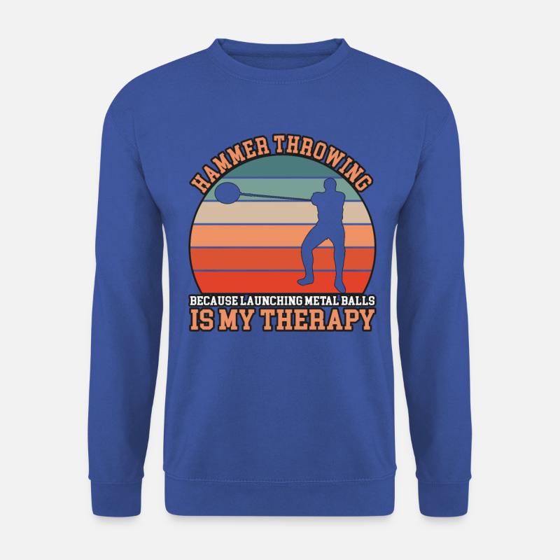 Hammerwerfen - Unisex Pullover - Royalblau