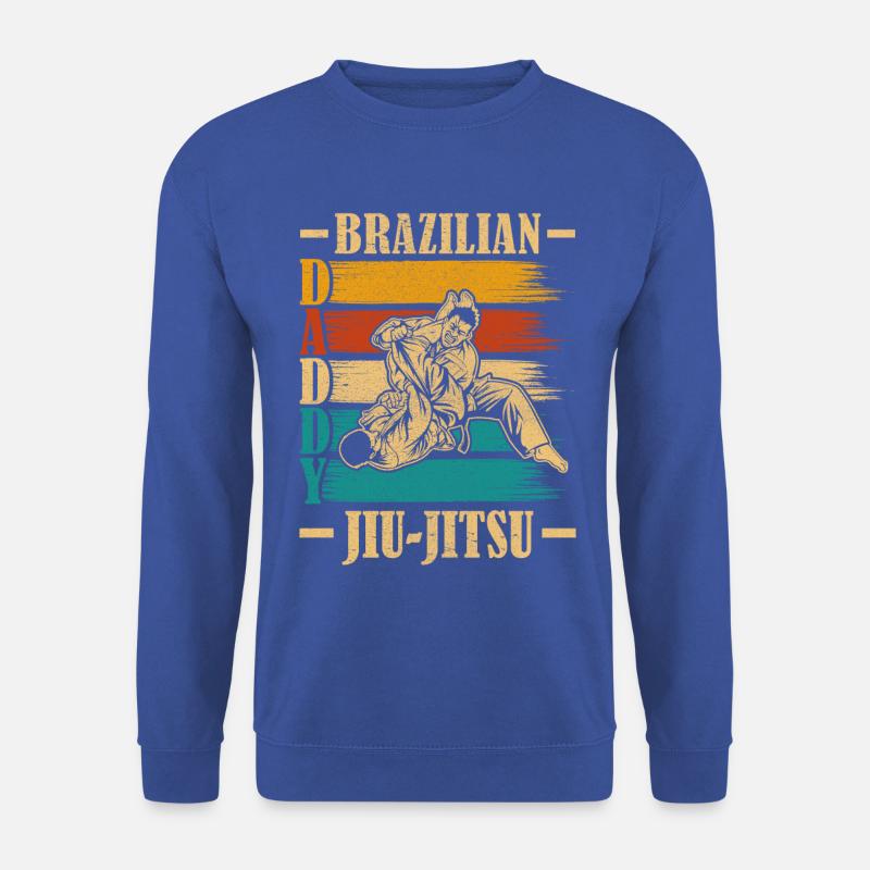 Brazilian Jiu-Jitsu Daddy - Unisex Sweatshirt - royal blue