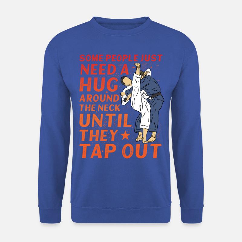 Brazilian Jiu-Jitsu BJJ - Unisex Pullover - Royalblau