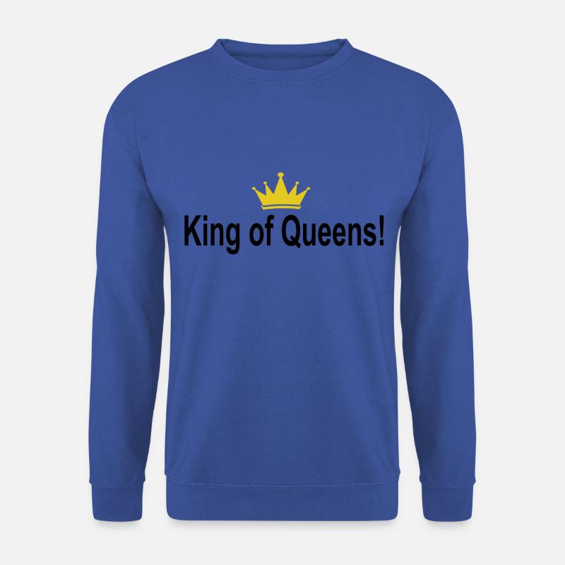 King of Queens T-Shirt - Unisex Pullover - Royalblau