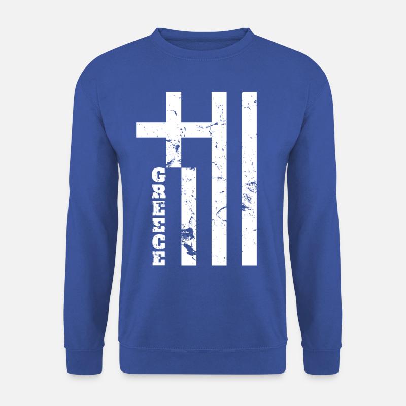 Drapeau Grèce Hellas - Sweat-shirt Unisexe - bleu royal