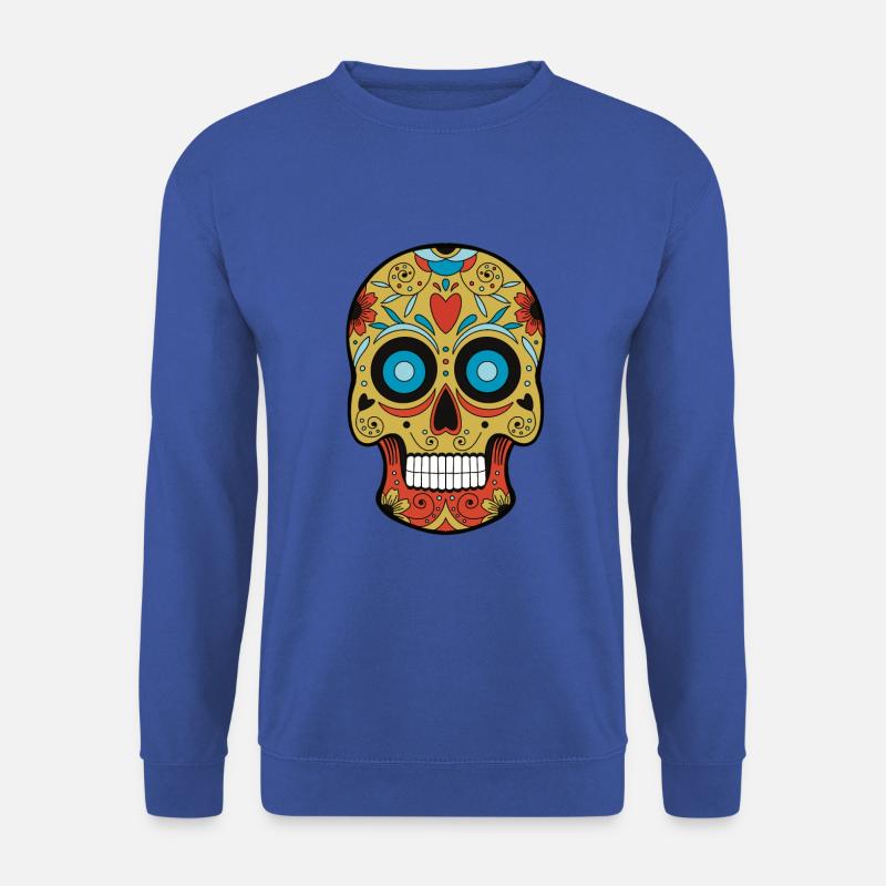 Mexikanischer Schädel - Unisex Pullover - Royalblau