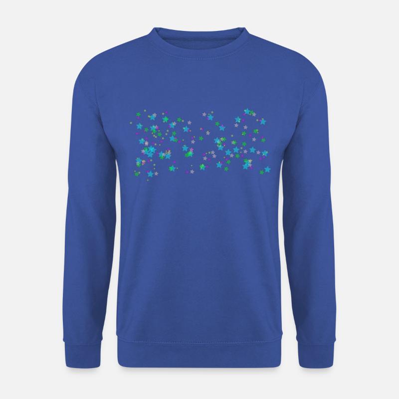 Sterne - Unisex Pullover - Royalblau