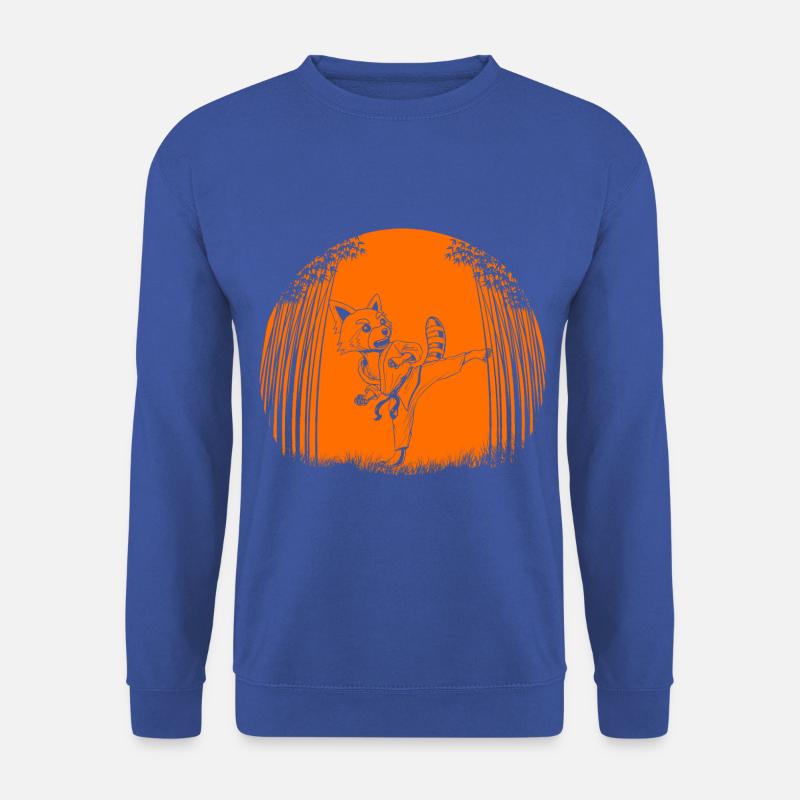 Roter Panda - Unisex Pullover - Royalblau
