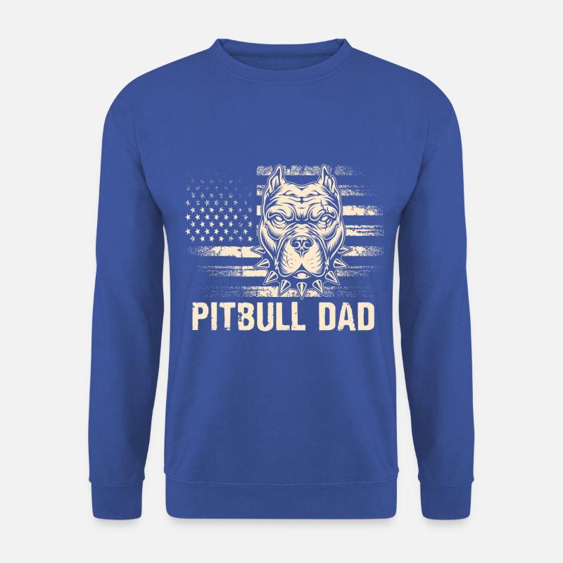 Pitbull Dad - Unisex Sweatshirt - royal blue