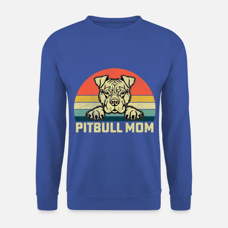 Pitbull Mom - Unisex Sweatshirt - royal blue
