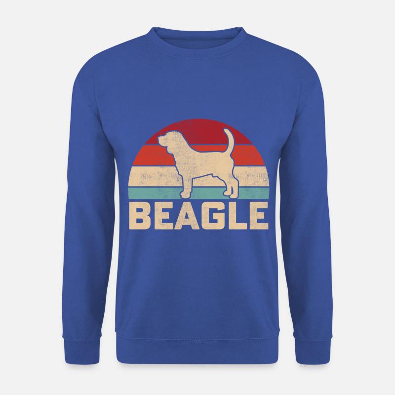 Beagle Rétro - Sweat-shirt Unisexe - bleu royal