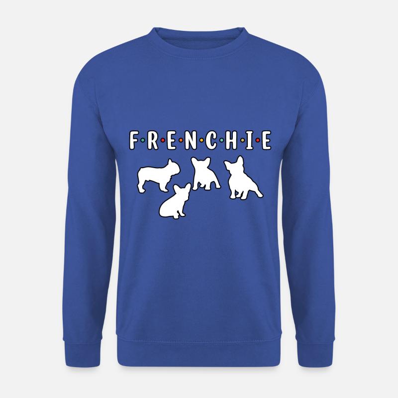 Frenchie - Unisex Pullover - Royalblau