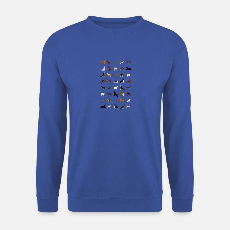 Viele Hunde - Unisex Pullover - Royalblau