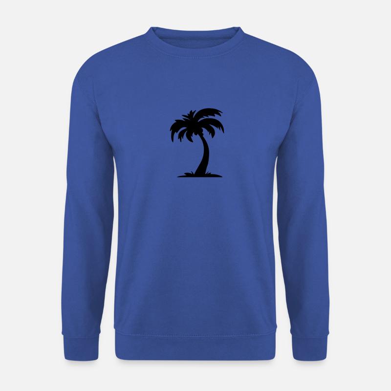 palm tree 4 - Unisex Sweatshirt - royal blue