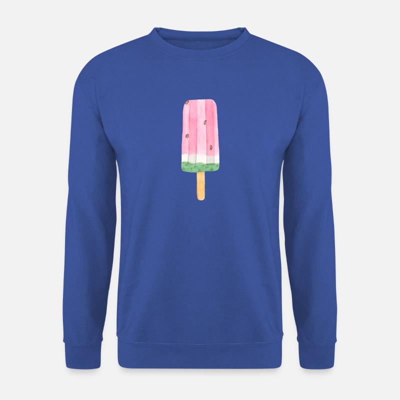 Wassermeloneneis - Unisex Pullover - Royalblau