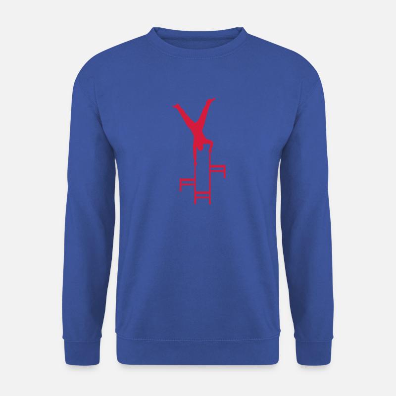 equilibre chaise cirque 1 - Sweat-shirt Unisexe - bleu royal