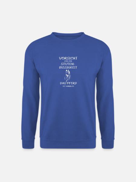 Stutenbissigkeit - Unisex Pullover - Royalblau