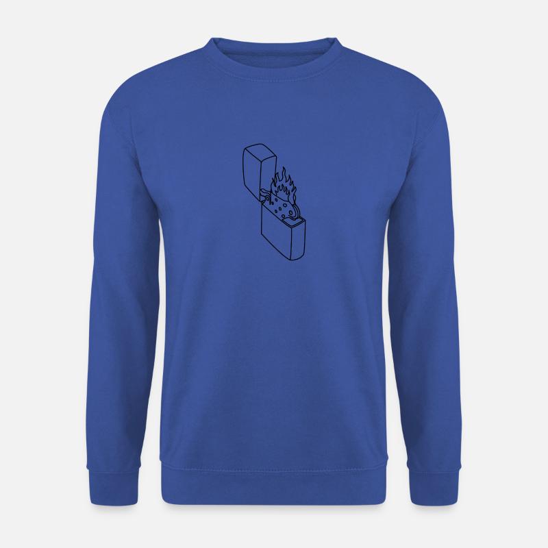 Lighter - Light my fire - Unisex Sweatshirt - royal blue