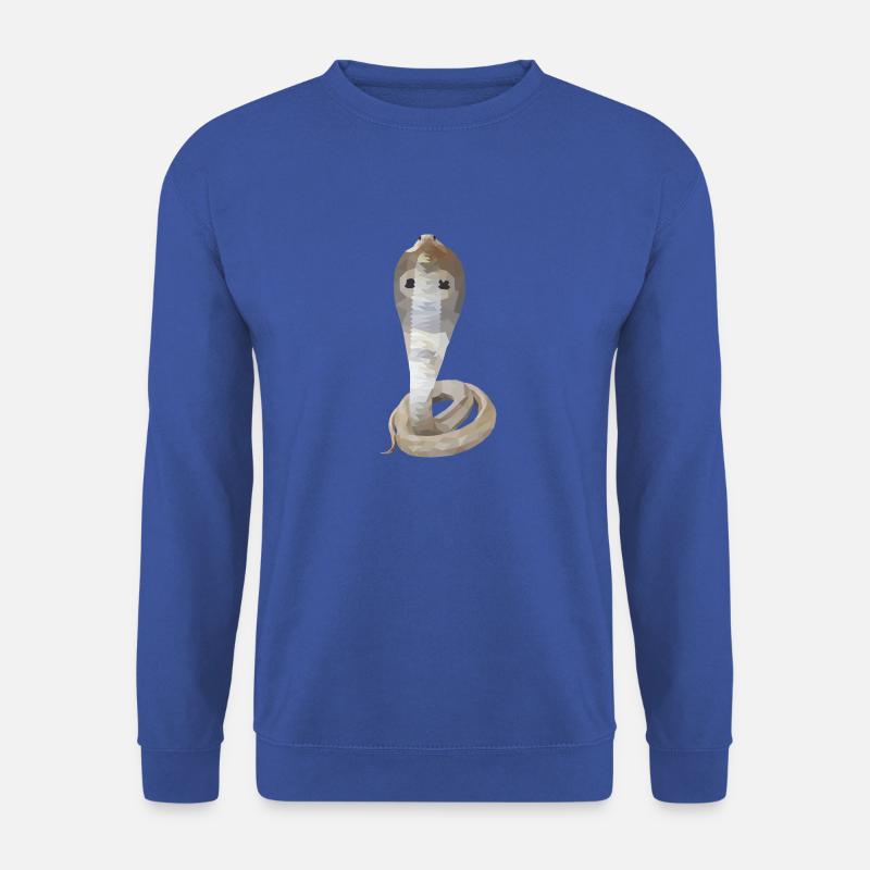 Polyart Cobra - Unisex Sweatshirt - royal blue