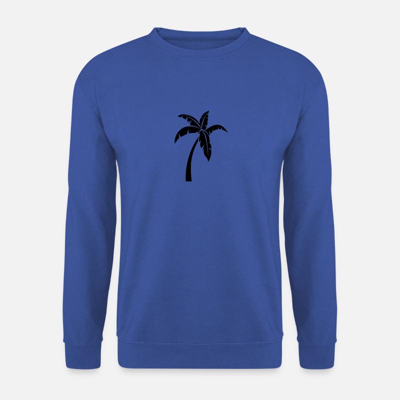 palm tree 1 - Unisex Sweatshirt - royal blue