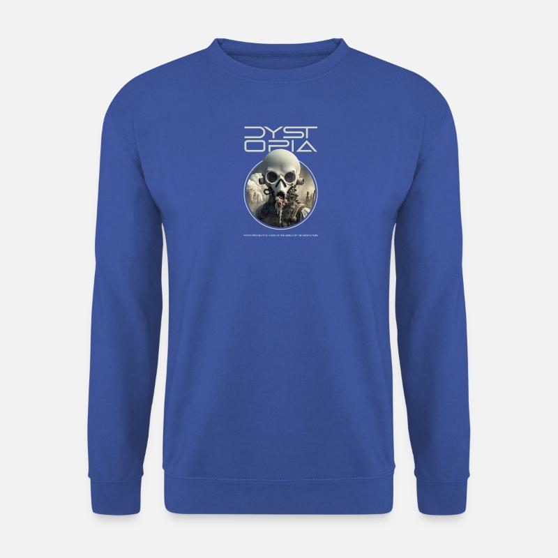 DYSTOPIE - Unisex Pullover - Royalblau